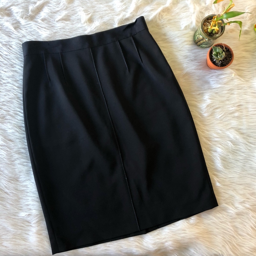 Ann Taylor Black Pencil Skirt